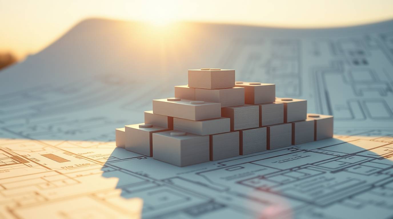 building blocks and a strong business foundation