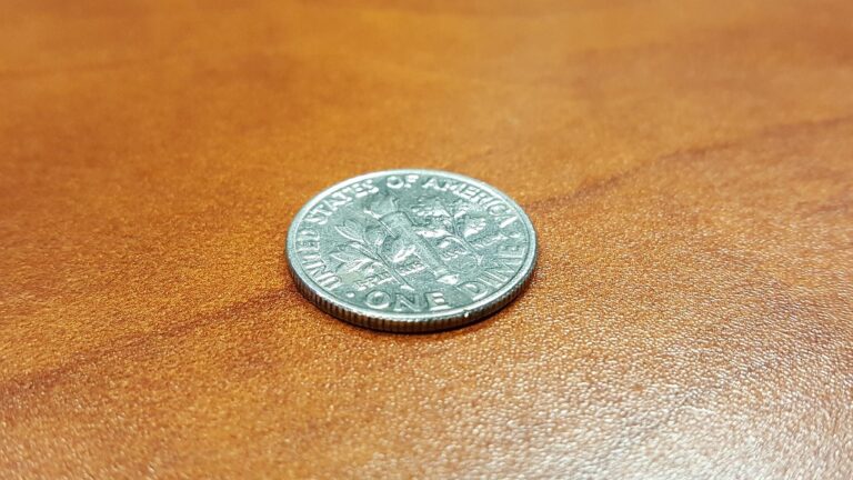 American dime - ten cents - American coin
