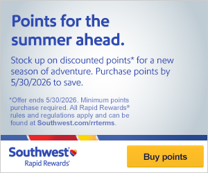Southwest Rapid Rewards Buy Points