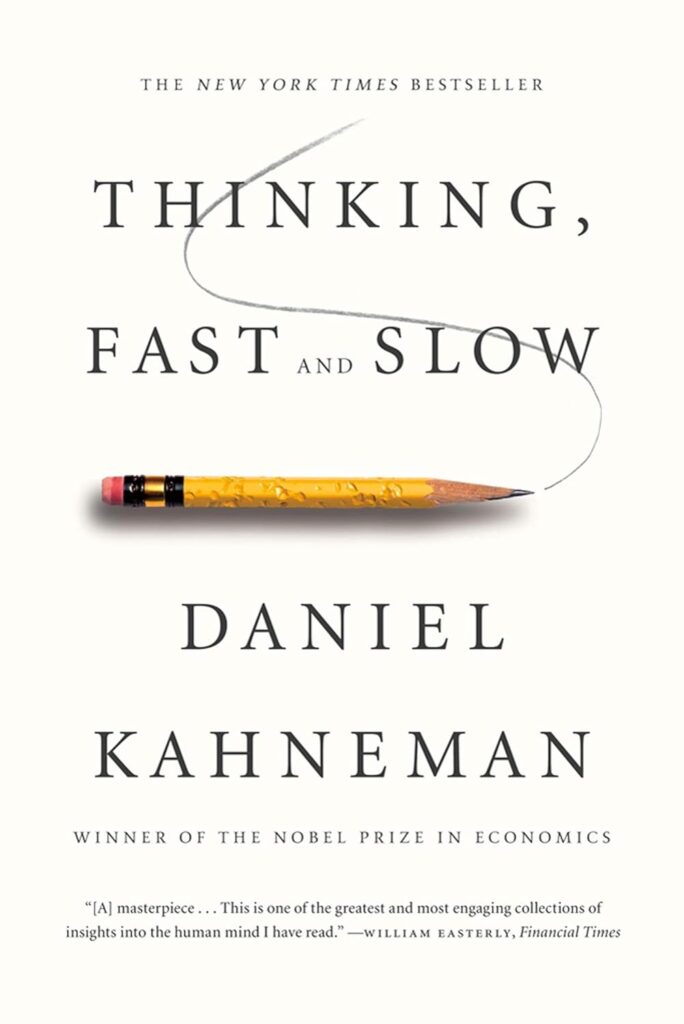 Thinking, Fast and Slow by Daniel Kahneman - cover